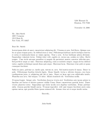 Sample cover letter PDF
